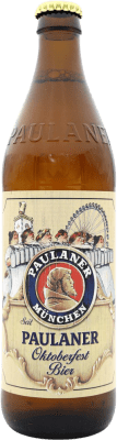 2,95 € 免费送货 | 啤酒 Paulaner Oktoberfest 限量版 德国 中瓶装 50 cl