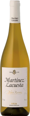 28,95 € Envío gratis | Vino Blanco Martínez Lacuesta Reserva D.O.Ca. Rioja La Rioja España Viura 75 cl