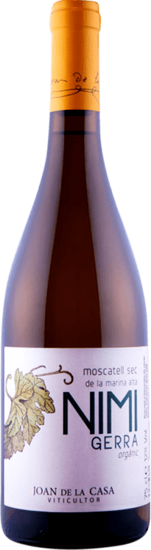 17,95 € Envío gratis | Vino Blanco Joan de la Casa Nimi Gerra Seco D.O. Alicante Comunidad Valenciana España Moscatel 75 cl