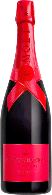65,95 € Spedizione Gratuita | Spumante Rosato Moët & Chandon EOY End of Year Brut Red — Edizione Rossa, Edizione Limitata, Impérial — Imperiale A.O.C. Champagne champagne Francia Pinot Nero, Chardonnay, Pinot Meunier 75 cl