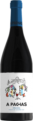 17,95 € Envío gratis | Vino Tinto A Pachas Seco Crianza D.O. Vinos de Madrid Comunidad de Madrid España Tempranillo 75 cl
