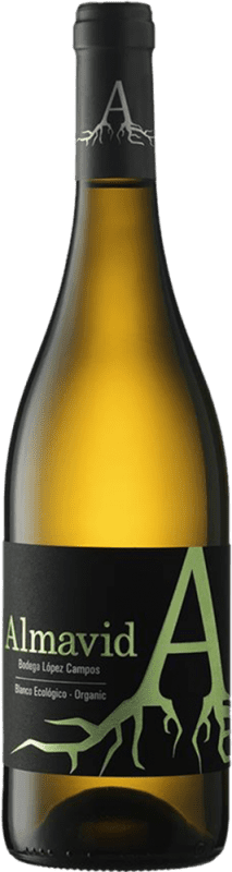 11,95 € 免费送货 | 白葡萄酒 Almavid Seco — 干型 卡斯蒂利亚 - 拉曼恰 西班牙 Mencía — 门西亚, Airén — 艾伦, Malvar — 马尔瓦尔 Bio — 生态 有机 天然 75 cl Vegan — 纯素