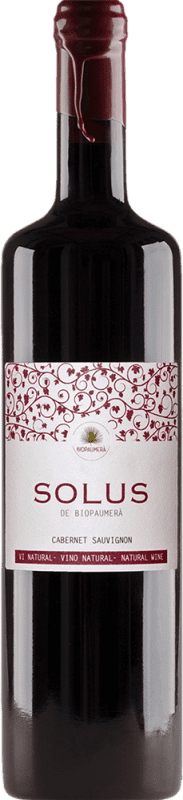 24,95 € 送料無料 | 赤ワイン Biopaumerà Solus Seco — 辛口 カタロニア スペイン Cabernet Sauvignon — カベルネ・ソーヴィニヨン Bio — Eco エコ ビオ オーガニック 75 cl Vegan — ヴィーガン
