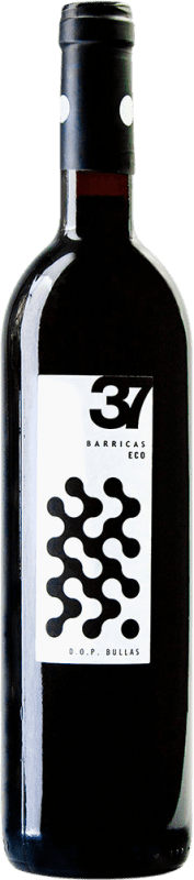 19,95 € 免费送货 | 红葡萄酒 Balcona 37 Barricas Seco — 干型 D.O. Bullas 穆尔西亚地区 西班牙 Monastrell — 莫纳斯特雷尔 Bio — 生态 有机 天然 75 cl