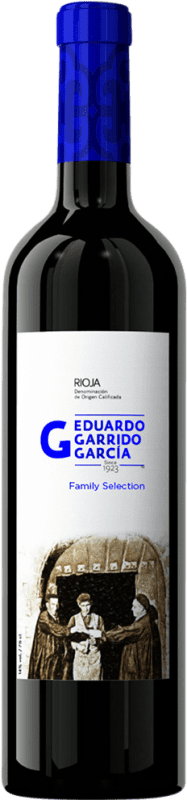 13,95 € 免费送货 | 红葡萄酒 Eduardo Garrido Seco — 干型 家族甄选 D.O.Ca. Rioja 拉里奥哈 西班牙 Tempranillo — 丹魄 75 cl