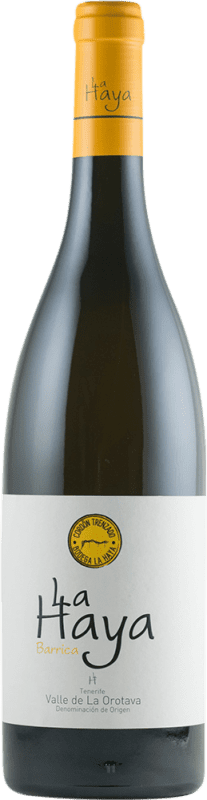 52,95 € 送料無料 | 白ワイン La Haya 樽 D.O. Valle de la Orotava カナリア諸島 スペイン Malvasia — マルヴァジア, Albillo — アルビージョ 75 cl