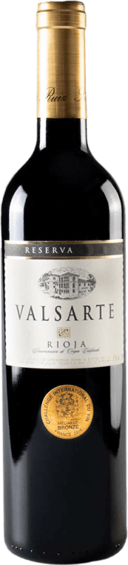 27,95 € Spedizione Gratuita | Vino Rosso Solana de Ramírez Ruiz Valsarte Seco — Secco Riserva D.O.Ca. Rioja La Rioja Spagna Tempranillo 75 cl