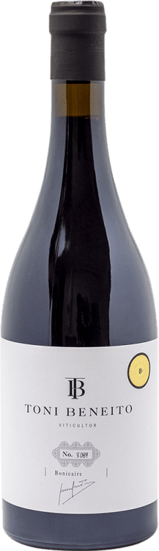 19,95 € 送料無料 | 赤ワイン Toni Beneito Bonicaire Seco — 辛口 D.O. Valencia バレンシアのコミュニティ スペイン Trepat — トレパット 75 cl Vegan — ヴィーガン