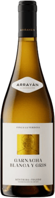 32,95 € Free Shipping | White Wine Arrayán La Verdosa Blanca y Gris Seco — Dry Vino de Finca — Estate Wine D.O. Méntrida Castilla la Mancha Spain Garnacha — Grenache Bio — Organic 75 cl