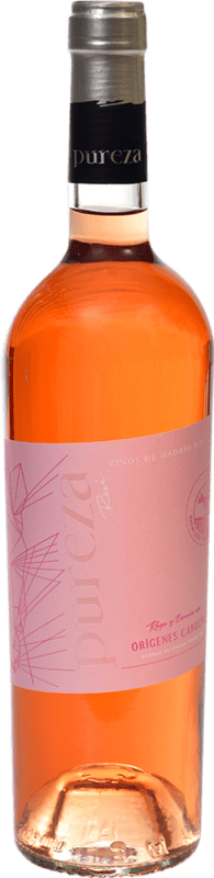 12,95 € 免费送货 | 桃红葡萄酒 Cardeña Pureza Seco — 干型 D.O. Vinos de Madrid 马德里社区 西班牙 Garnacha — 歌海娜 75 cl Vegan — 纯素