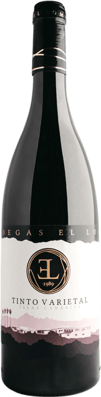 63,95 € 免费送货 | 红葡萄酒 El Lomo Origen Varietales Seco — 干型 D.O. Islas Canarias 加那利群岛 西班牙 Bobal — 博巴尔 75 cl Vegan — 纯素