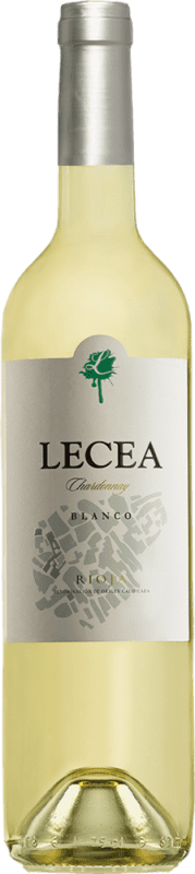 19,95 € Envío gratis | Vino Blanco Lecea Seco Crianza D.O.Ca. Rioja La Rioja España Chardonnay 75 cl