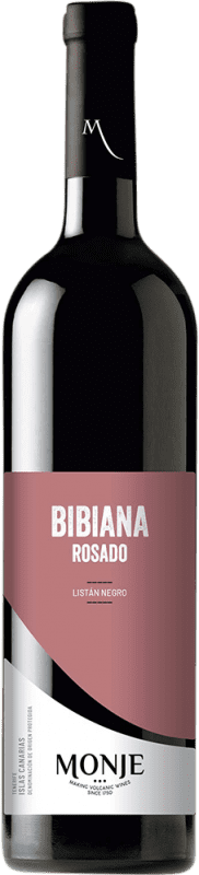 34,95 € 免费送货 | 桃红葡萄酒 Monje Bibiana Seco — 干型 D.O. Islas Canarias 加那利群岛 西班牙 Listán — 利斯坦 75 cl