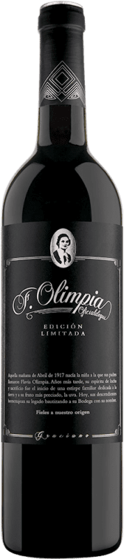 22,95 € 送料無料 | 赤ワイン Olimpia Seco — 辛口 限定版 Crianza — クリアンサ D.O. Navarra ナバラ スペイン Garnacha — グルナッシュ 75 cl