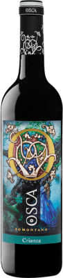 16,95 € 送料無料 | 赤ワイン Osca Seco — 辛口 Crianza — クリアンサ D.O. Somontano アラゴン スペイン Tempranillo — テンプラニーリョ, Merlot — メルロー 75 cl