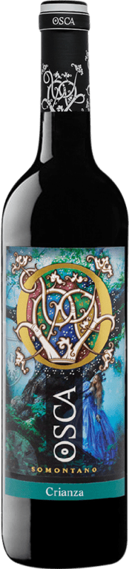 16,95 € 送料無料 | 赤ワイン Osca Seco — 辛口 Crianza — クリアンサ D.O. Somontano アラゴン スペイン Tempranillo — テンプラニーリョ, Merlot — メルロー 75 cl