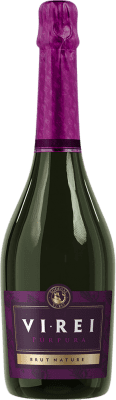 36,95 € Envío gratis | Espumoso Blanco Vi Rei Brut Nature D.O. Pla i Llevant Islas Baleares España Chardonnay, Premsal 75 cl Vegano