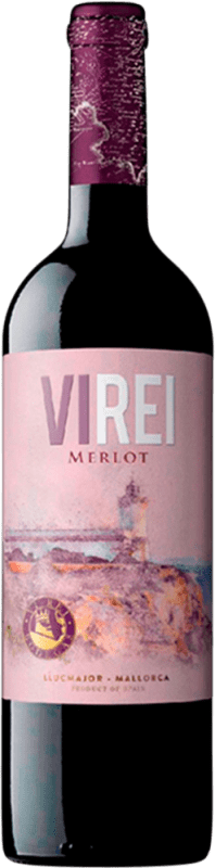 12,95 € Free Shipping | Red Wine Vi Rei Seco — Dry D.O. Pla i Llevant Balearic Islands Spain Merlot 75 cl