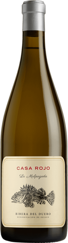 36,95 € Spedizione Gratuita | Vino Bianco Casa Rojo La Malpagada Seco — Secco D.O. Ribera del Duero Castilla y León Spagna Albillo 75 cl