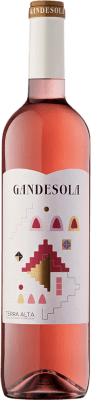8,95 € Kostenloser Versand | Roséwein Gandesa Gandesola Seco — Trocken D.O. Terra Alta Katalonien Spanien Garnacha — Grenache Bio — Nachhaltig 75 cl