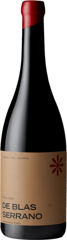 88,95 € 免费送货 | 红葡萄酒 Blas Serrano Seco — 干型 D.O. Ribera del Duero 卡斯蒂利亚莱昂 西班牙 Tempranillo — 丹魄 大瓶 — Magnum 1,5 L