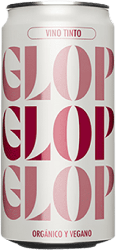 75,95 € 免费送货 | 盒装12个 红葡萄酒 Glop Seco — 干型 D.O. Catalunya 加泰罗尼亚 西班牙 Garnacha — 歌海娜 Bio — 生态 有机 天然 罐 25 cl Vegan — 纯素