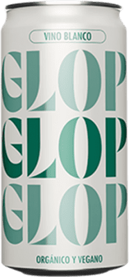 75,95 € 免费送货 | 盒装12个 白葡萄酒 Glop Seco — 干型 D.O. Catalunya 加泰罗尼亚 西班牙 Garnacha — 歌海娜 Bio — 生态 有机 天然 罐 25 cl Vegan — 纯素