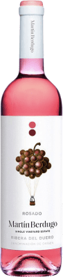 14,95 € Kostenloser Versand | Roséwein Martín Berdugo Seco — Trocken D.O. Ribera del Duero Kastilien und León Spanien Tempranillo 75 cl Vegan