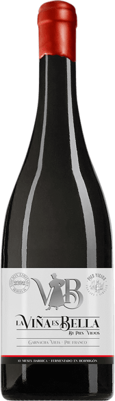 21,95 € 免费送货 | 红葡萄酒 Pies Viejos La Viña es Bella Seco — 干型 I.G.P. Vino de la Tierra de Castilla 卡斯蒂利亚 - 拉曼恰 西班牙 Garnacha — 歌海娜 75 cl