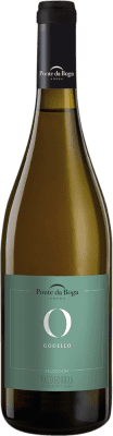 15,95 € Envío gratis | Vino Blanco Ponte da Boga O Seco D.O. Ribeira Sacra Galicia España Godello 75 cl