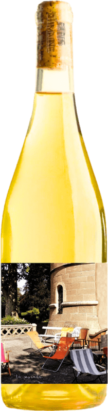 14,95 € Envío gratis | Vino Blanco Sans Domaine La Morada Seco Cataluña España Parellada, Moscatel 75 cl