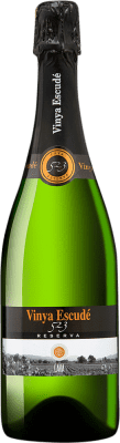 13,95 € Kostenloser Versand | Weißer Sekt Escudé Jordi Lluch 523 Extra Brut Reserve — Gereift D.O. Cava Katalonien Spanien Macabeo, Xarel·lo, Parellada Bio — Nachhaltig 75 cl