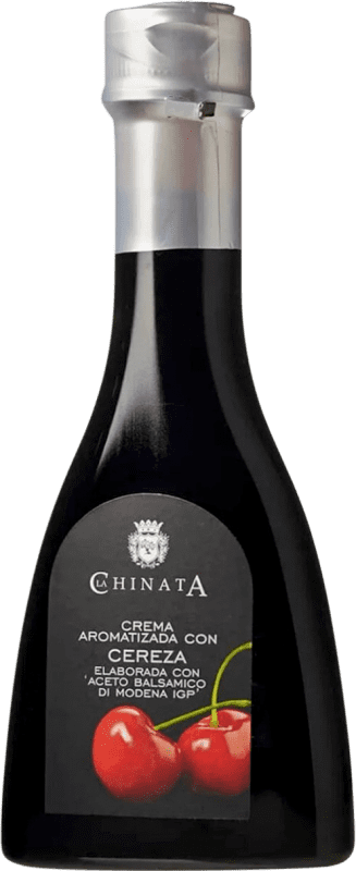 5,95 € Free Shipping | Olive Oil La Chinata Balsamic, Crema — Cream Cáceres Spain Small Bottle 15 cl Glass Cereza — Cherry, Aromatizado — Flavoured