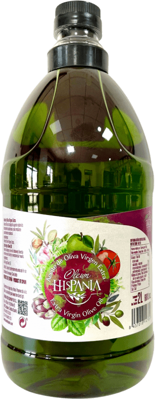 29,95 € Spedizione Gratuita | Olio d'Oliva Oleum Hispania Experiencia Única Tradizionale, Coupage — Blend, EVO Extra Vergine Córdoba Spagna Tanica 2 L PET