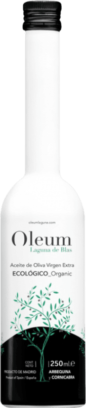 14,95 € 送料無料 | オリーブオイル Oleum Laguna de Blas Coupage — クパージュ, EVOO エキストラバージン D.O.P. Aceite de Madrid マドリッドのコミュニティ スペイン Eco — エコ ビオ オーガニック 小瓶 25 cl ガラス