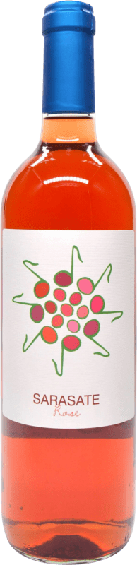 4,95 € Spedizione Gratuita | Vino Rosato Corellanas Sarasate D.O. Navarra Navarra Spagna Tempranillo 75 cl