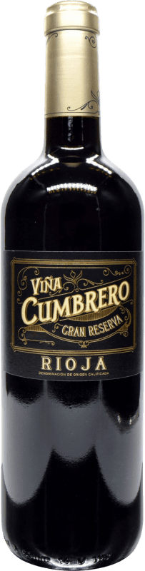 11,95 € 送料無料 | 赤ワイン Montecillo Viña Cumbrero グラン・レセルバ D.O.Ca. Rioja ラ・リオハ スペイン Tempranillo — テンプラニーリョ 75 cl