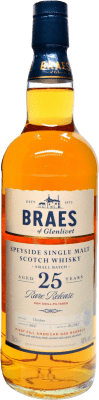 单一麦芽威士忌 Chivas Regal Braes of Glenlivet 限量版, Rare — 稀有 25 岁 70 cl