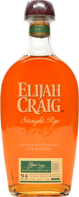 63,95 € Envoi gratuit | Whisky Blend Elijah Craig Rye, Straight États Unis 70 cl