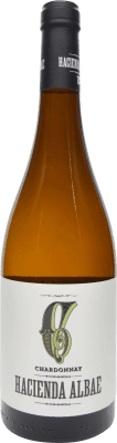 7,95 € Spedizione Gratuita | Vino Bianco Hacienda Albae I.G.P. Vino de la Tierra de Castilla y León Castilla y León Spagna Chardonnay 75 cl