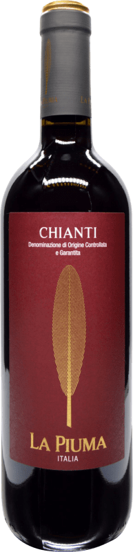 11,95 € Бесплатная доставка | Красное вино La Piuma D.O.C.G. Chianti Тоскана Италия Sangiovese — Санджовезе 75 cl