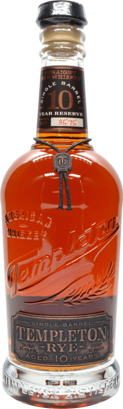 77,95 € 免费送货 | 单一麦芽威士忌 Templeton Rye — 黑麦威士忌 美国 10 岁 70 cl