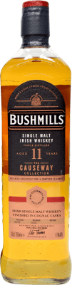 143,95 € 免费送货 | 单一麦芽威士忌 Bushmills The Causeway Cognac Cask Finish — 橡木桶陈酿收尾, Collection — 系列 爱尔兰 11 岁 70 cl