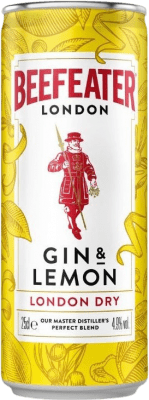 4,95 € Spedizione Gratuita | Mixer Beefeater Regno Unito Lattina 25 cl Gin, Lemon — Limone