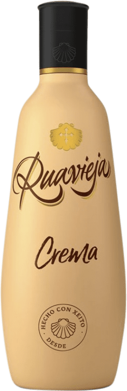 12,95 € Envío gratis | Crema de Licor Ruavieja España Botella Medium 50 cl Orujo