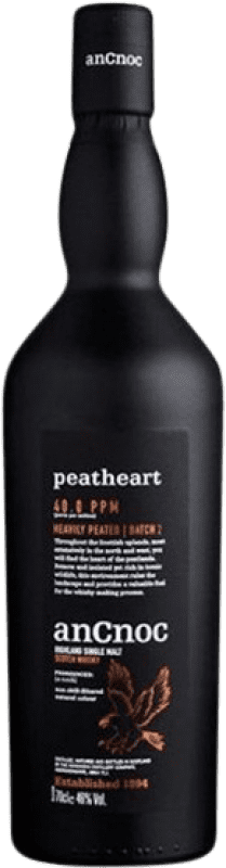 89,95 € Spedizione Gratuita | Whisky Single Malt anCnoc Knockdhu Peatheart Peated — Torbato Highlands Regno Unito 70 cl