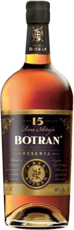65,95 € Spedizione Gratuita | Rum Licorera Quezalteca Botran Riserva Guatemala 15 Anni 70 cl