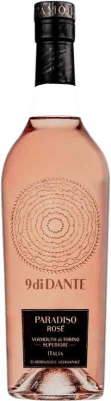 37,95 € Envío gratis | Vermut 9diDANTE Paradiso Rosé — Rosado Italia 70 cl