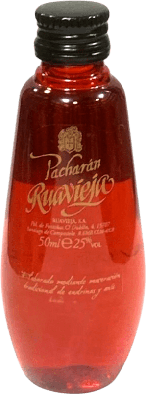 1,95 € Envoi gratuit | Pacharán Ruavieja Espagne Mini-Bouteille 5 cl