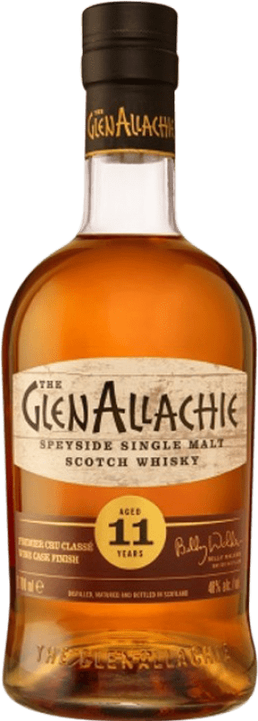 111,95 € Envoi gratuit | Whisky Single Malt Glenallachie 1er Premier Cru Classé Wine Cask Finish — Finition en Fût Speyside Royaume-Uni 11 Ans 70 cl